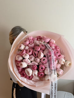Mansfield Park Garden Spray Roses — Blush Pink Garden Spray Roses · Roses by Ame Flowers