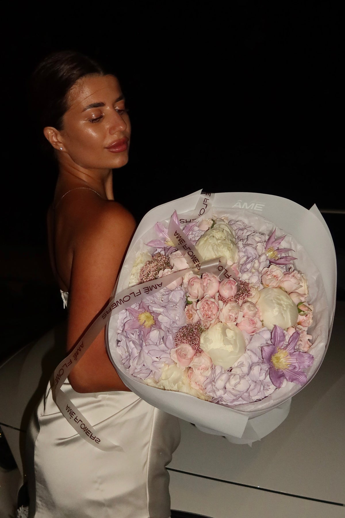 Muse — Blush Ivory Spray Roses · Mix Bouquets by Ame Flowers