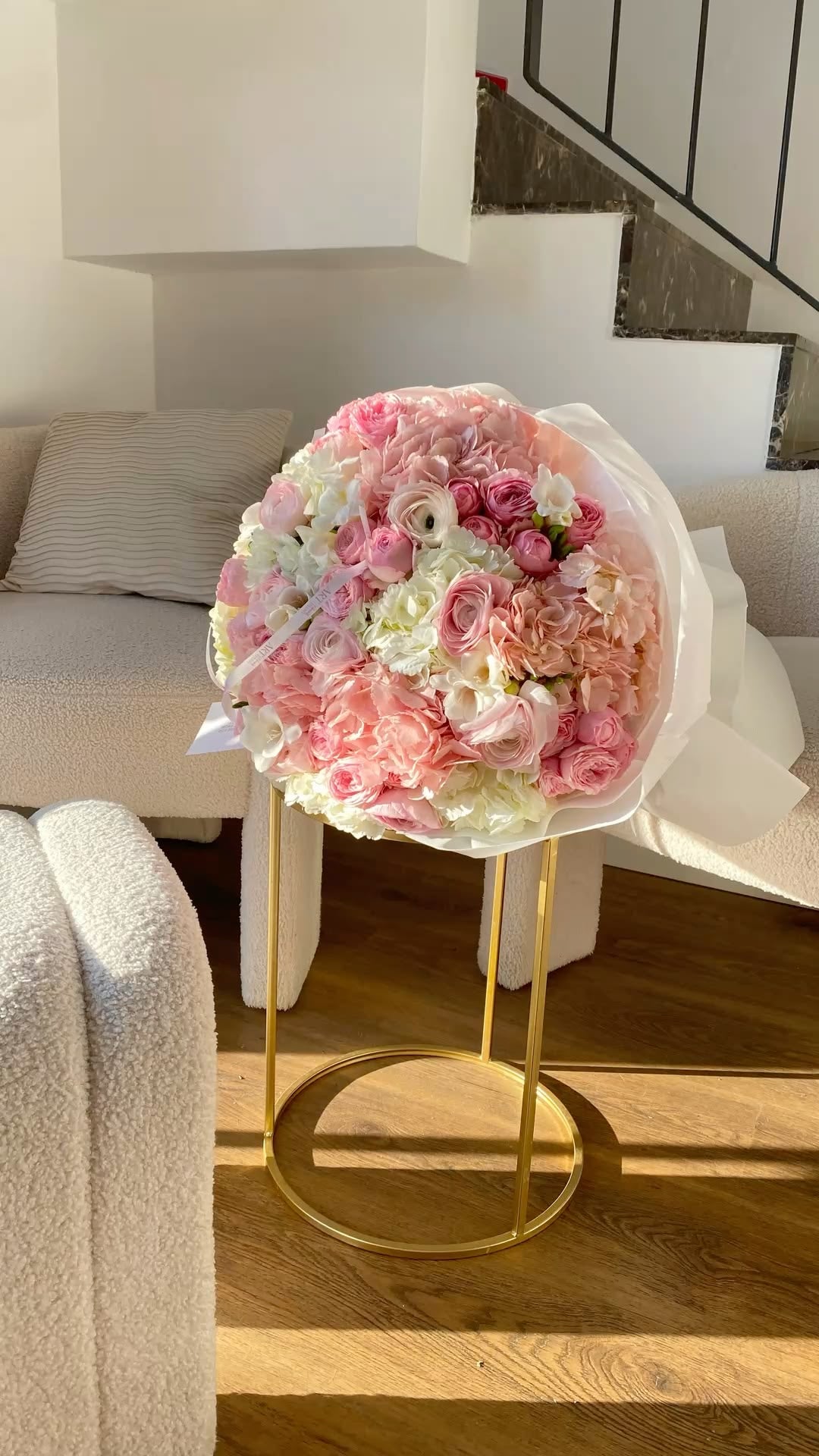 Sweet Whisper — Blush Ivory Roses · Mix Bouquets by Ame Flowers