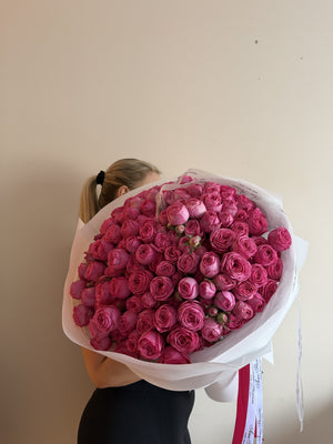 Giselle Garden Spray Roses — Pink Garden Spray Roses · Roses by Ame Flowers