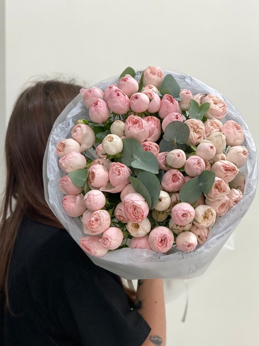 Mansfield Park Garden Spray Roses — Blush Pink Garden Spray Roses · Roses by Ame Flowers